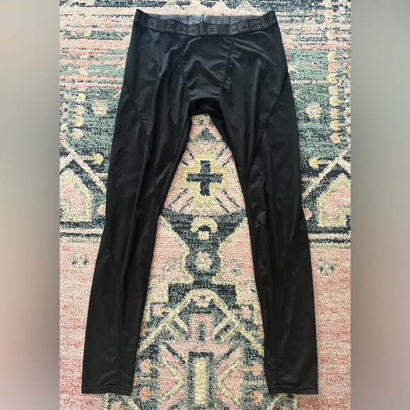 Tesla Men’s Compression Leggings - Picture 1 of 4